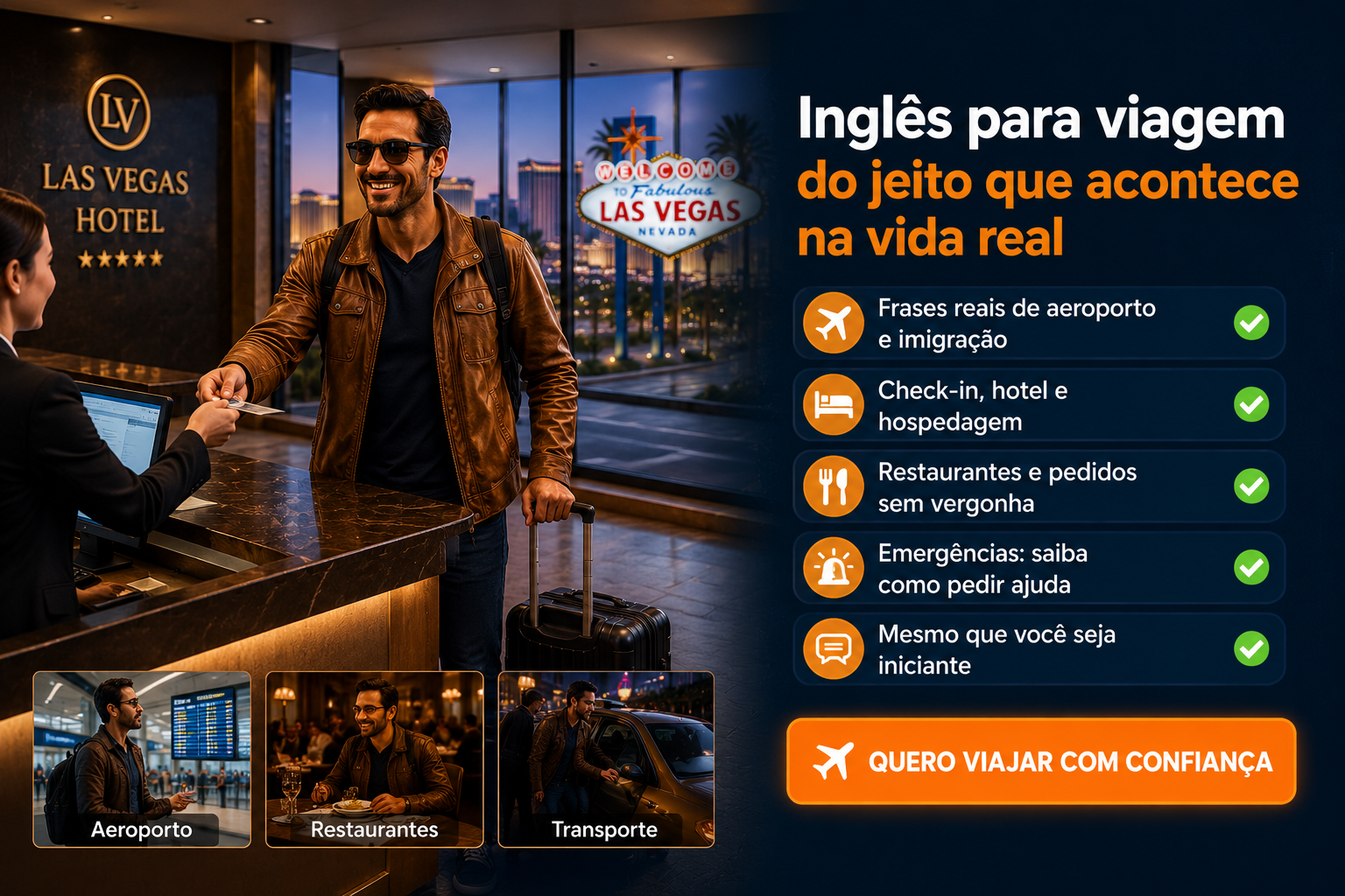Método SOS Inglês para Viagem